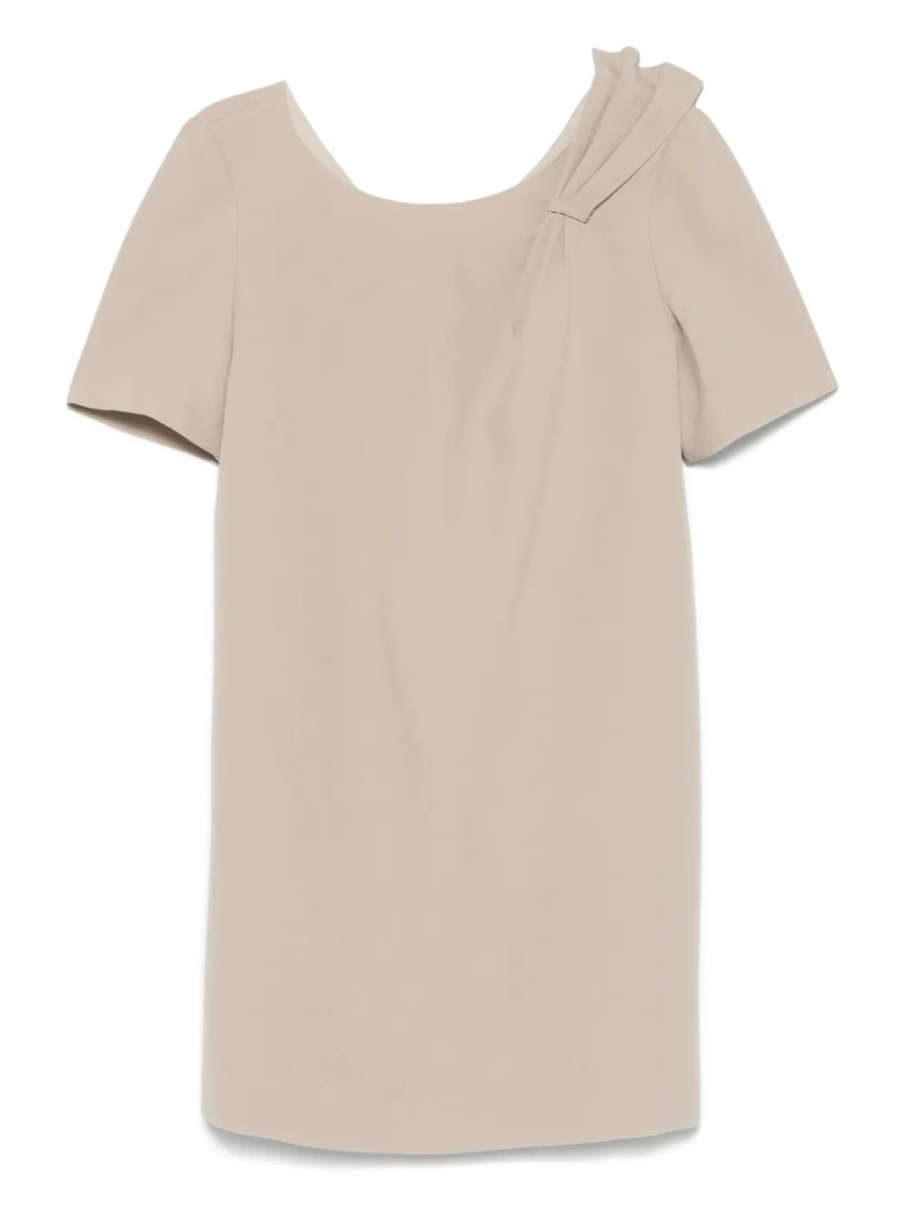 Футболка с драпировкой DE SANTIS, нейтральный
Футболка с драпировкой DE SANTIS, нейтральный