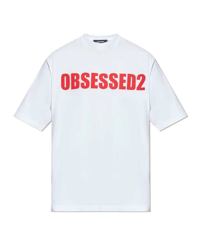 Футболка с логотипом Dsquared2, белый
Футболка с логотипом Dsquared2, белый