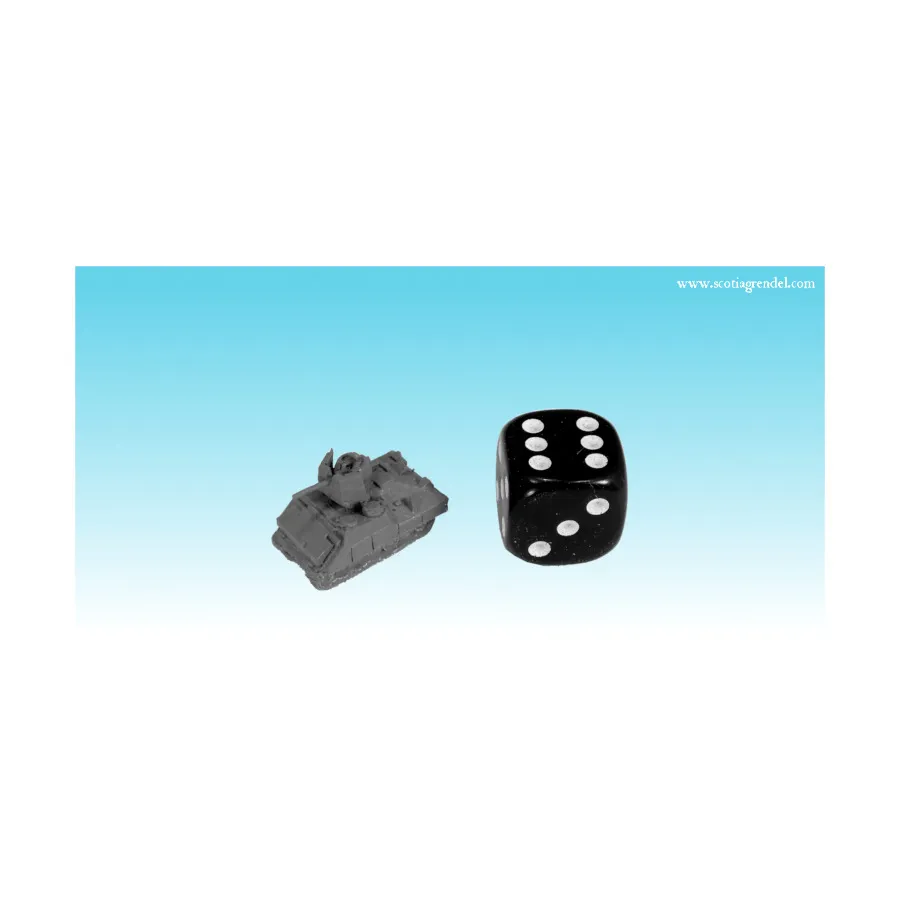 БМП M115 с башней 12,5-мм пулеметного пулемета, Scotia Micro Models - Modern Military - United States Forces (1:300)
БМП M115 с башней 12,5-мм пулеметного пулемета, Scotia Micro Models - Modern Military - United States Forces (1:300)