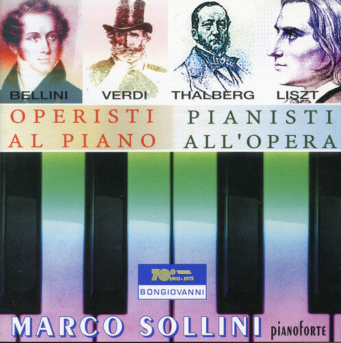 CD диск Bellini / Sollini, Marco: Opera Composers at the Piano
CD диск Bellini / Sollini, Marco: Opera Composers at the Piano