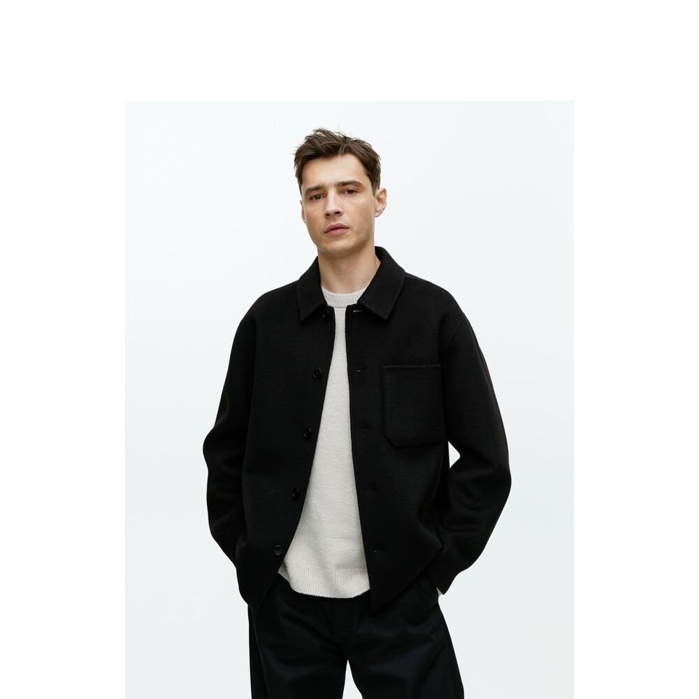 Куртка-рубашка мужская Arket, черный
Куртка-рубашка мужская Arket, черный