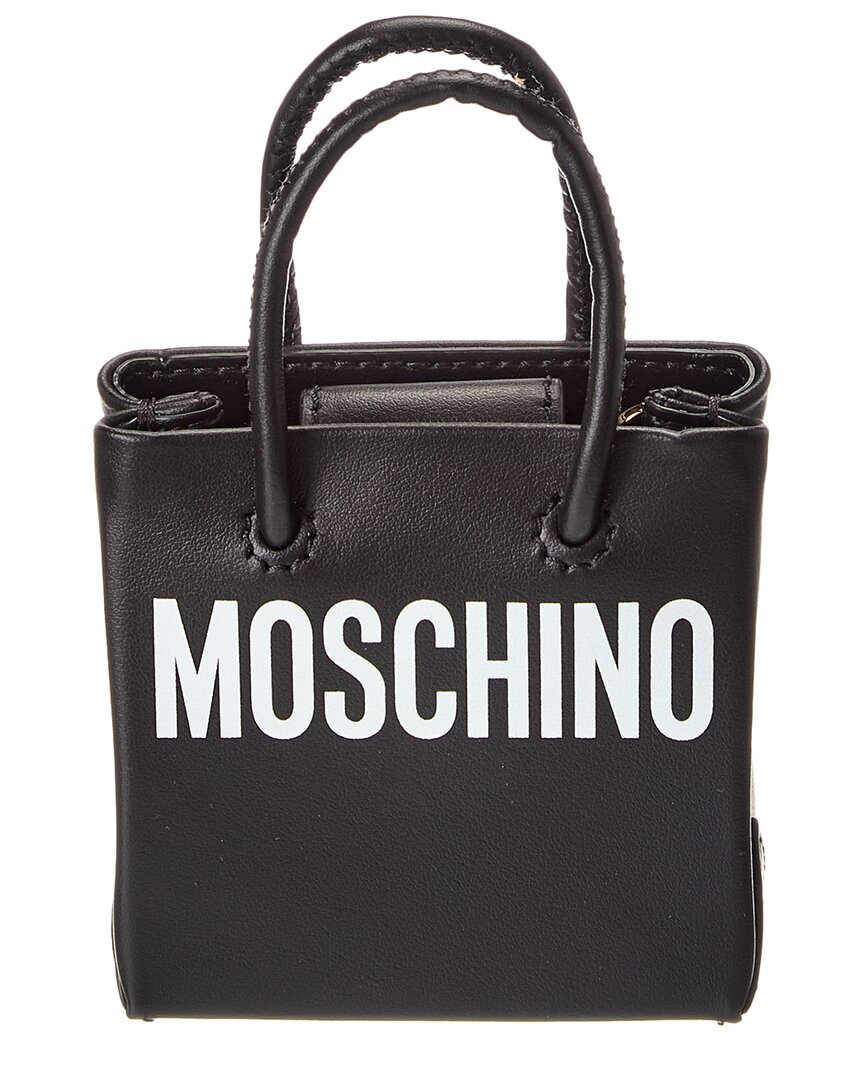 Кожаный кошелек для монет Moschino (Аутентичный, бывший в употреблении), черный
Кожаный кошелек для монет Moschino (Аутентичный, бывший в употреблении), черный