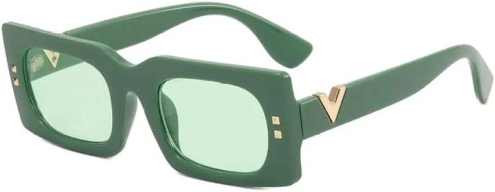 Модные квадратные солнцезащитные очки для женщин, маленькая оправа, зеркальные, винтажные, для улицы, с защитой от УФ-излучения UV400 generic, Green Grenn
Модные квадратные солнцезащитные очки для женщин, маленькая оправа, зеркальные, винтажные, для улицы, с защитой от УФ-излучения UV400 generic, Green Grenn