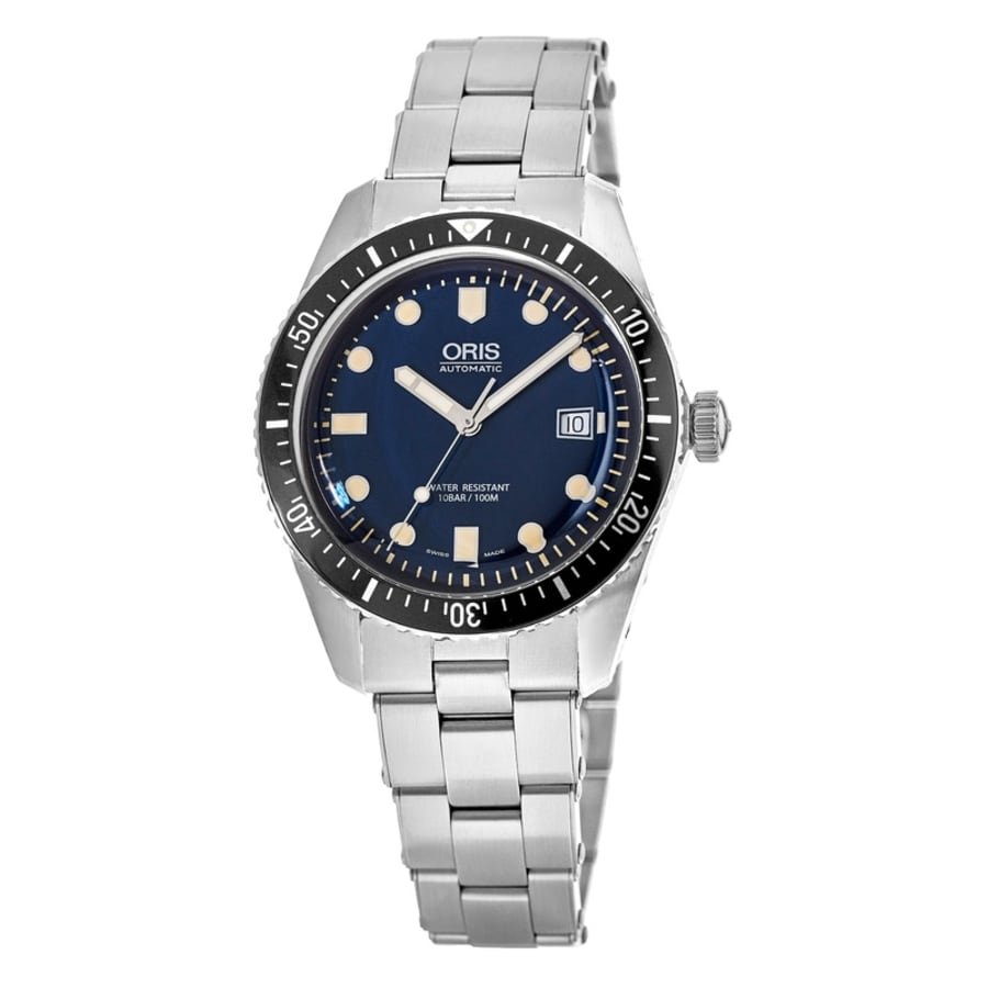 Часы Oris Divers Sixty-Five из нержавеющей стали с синим циферблатом, унисекс 01 733 7747 4055-07 8 17 18
Часы Oris Divers Sixty-Five из нержавеющей стали с синим циферблатом, унисекс 01 733 7747 4055-07 8 17 18