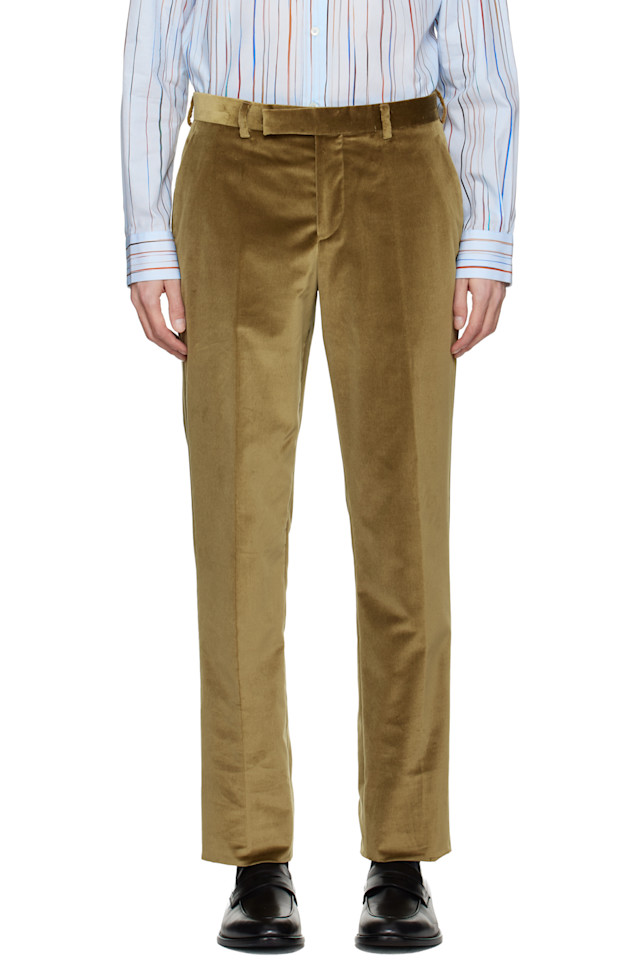 Paul Smith Брюки из бежевого бархата
Paul Smith Брюки из бежевого бархата