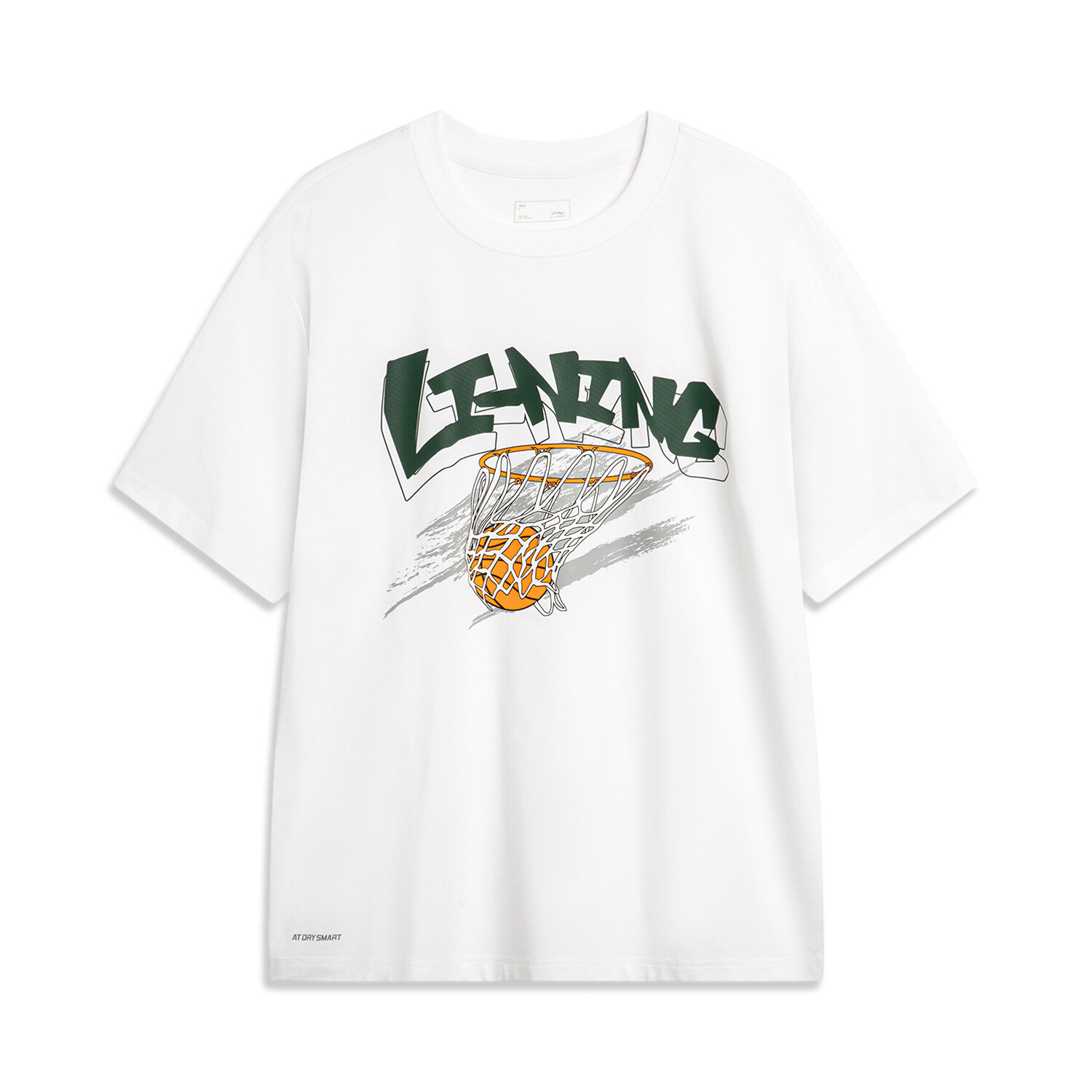 Li Ning Мужская футболка с подкладкой, Белый
Li Ning Мужская футболка с подкладкой, Белый