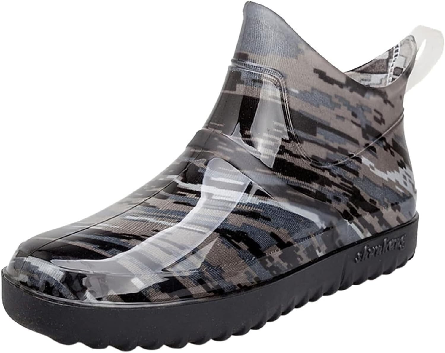 Мужские ботинки для дождя, водонепроницаемые, с нескользящей подошвой, с круглым носком, на плоской подошве, для улицы, короткие ботинки для дождя с цветными вставками Generic, черный
Мужские ботинки для дождя, водонепроницаемые, с нескользящей подошвой, с круглым носком, на плоской подошве, для улицы, короткие ботинки для дождя с цветными вставками Generic, черный