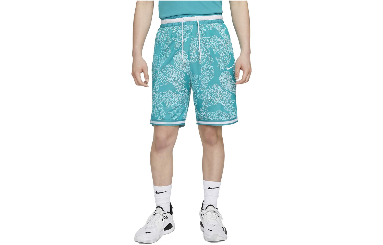 Мужские баскетбольные шорты Nike, цвет Teal Nebula
Мужские баскетбольные шорты Nike, цвет Teal Nebula