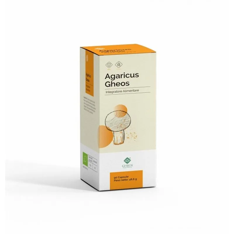 Добавка Agaricus 90 капсул Gheos
Добавка Agaricus 90 капсул Gheos