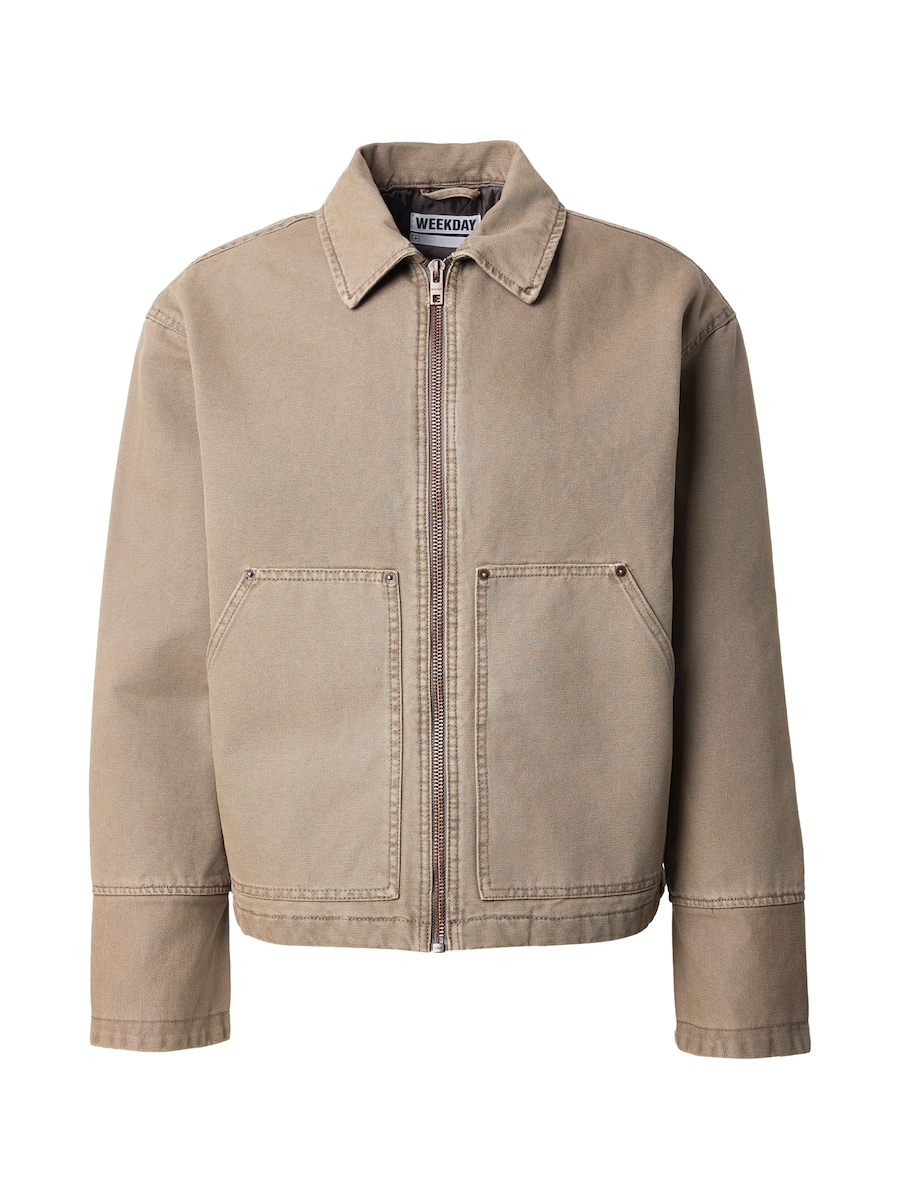 Куртка межсезонная WEEKDAY, коричневый
Куртка межсезонная WEEKDAY, коричневый