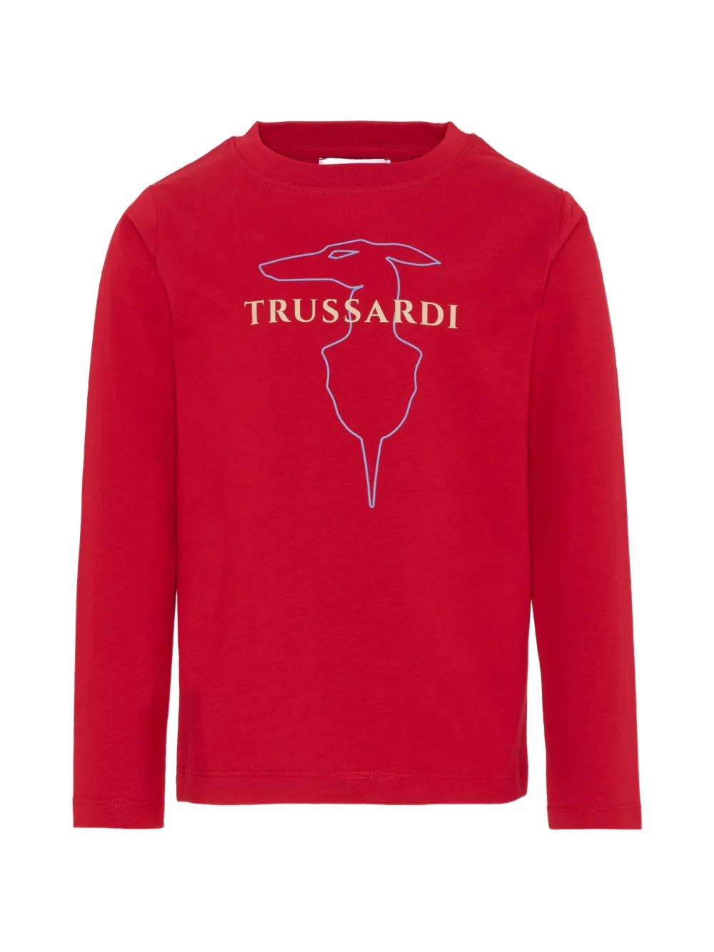 Футболка с длинными рукавами и логотипом Trussardi Junior, красный
Футболка с длинными рукавами и логотипом Trussardi Junior, красный