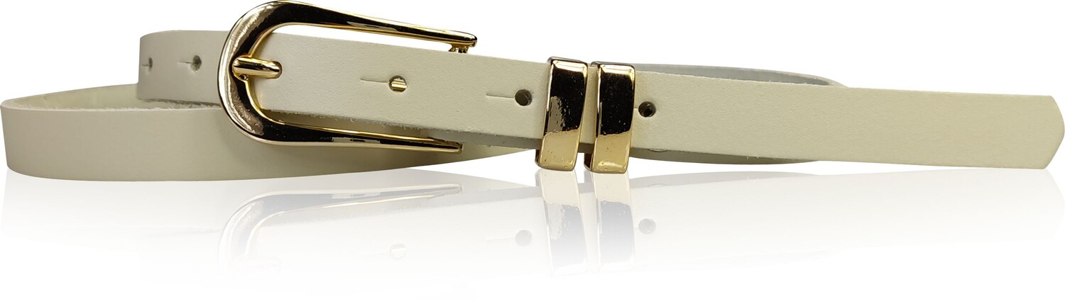 Кожаный ремень FRONHOFER, кремовый
Кожаный ремень FRONHOFER, кремовый