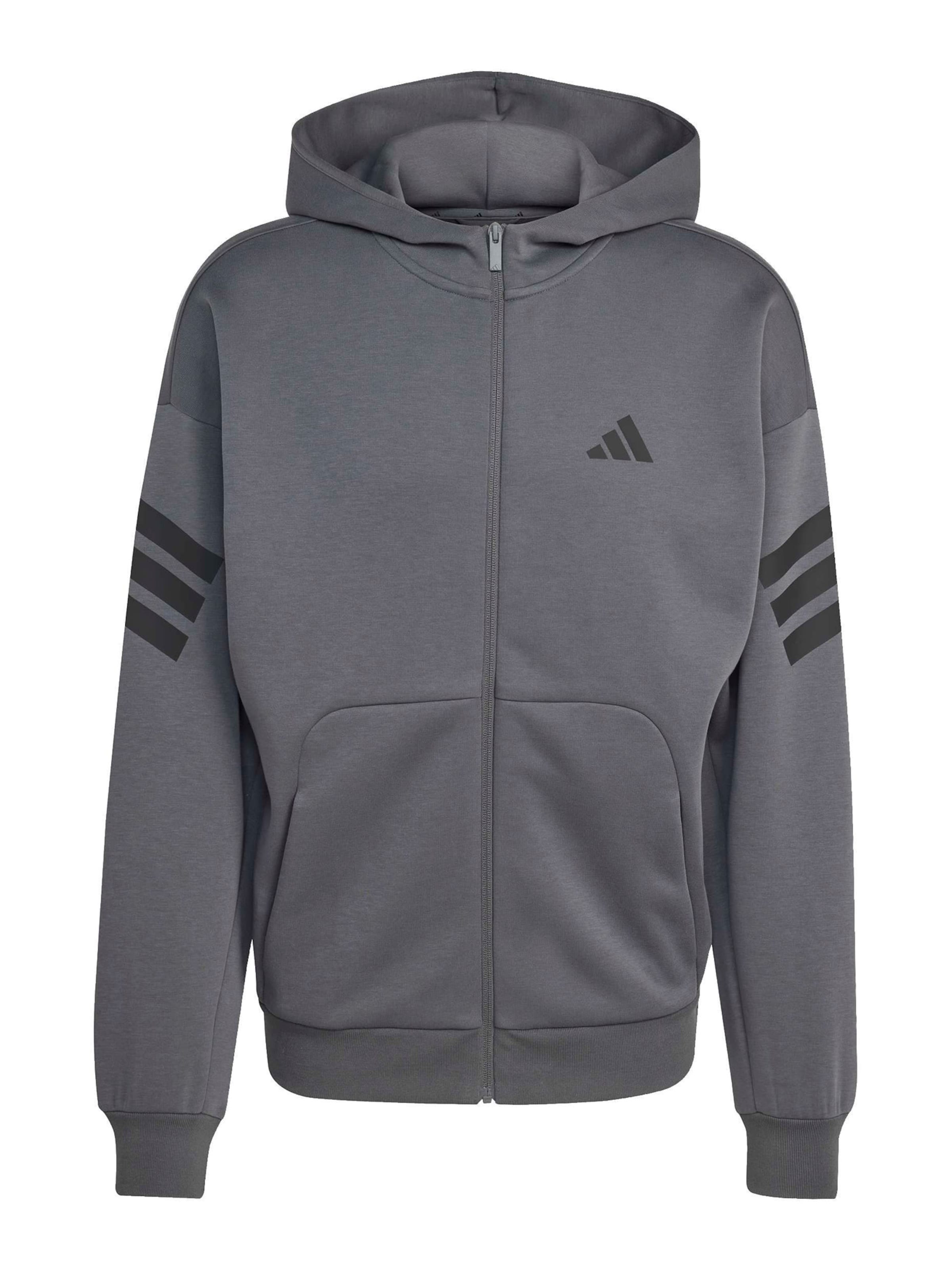 Adidas Sportswear Спортивный худи на молнии 'FI' в цвете базальтовый серый
Adidas Sportswear Спортивный худи на молнии 'FI' в цвете базальтовый серый