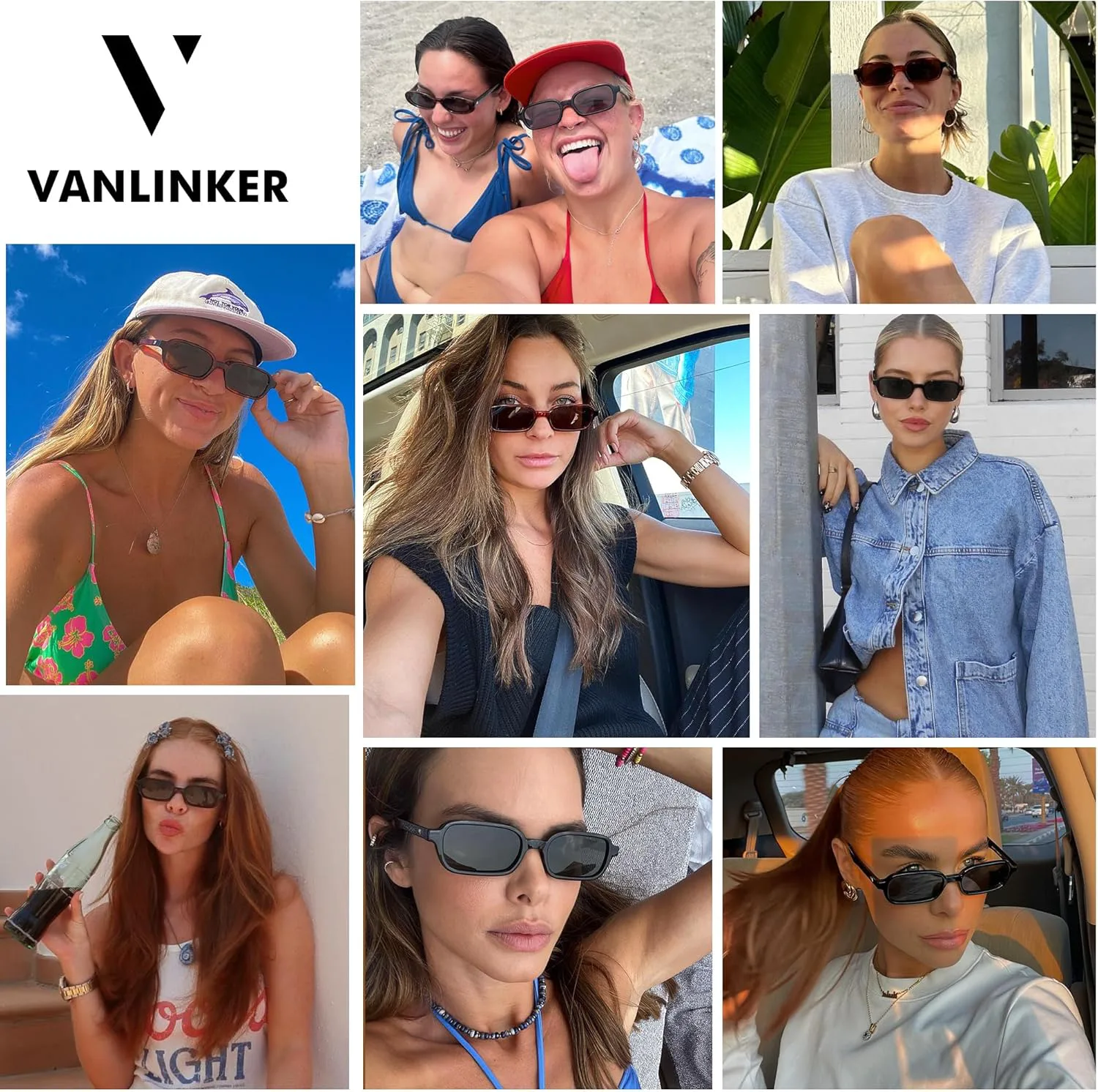 Солнцезащитные очки VANLINKER Retro Rectangle Polarized для женщин и мужчин, маленький размер, винтажный стиль 90-х, узкая прямоугольная оправа VL9813, C2-black/Brown
Солнцезащитные очки VANLINKER Retro Rectangle Polarized для женщин и мужчин, маленький размер, винтажный стиль 90-х, узкая прямоугольная оправа VL9813, C2-black/Brown