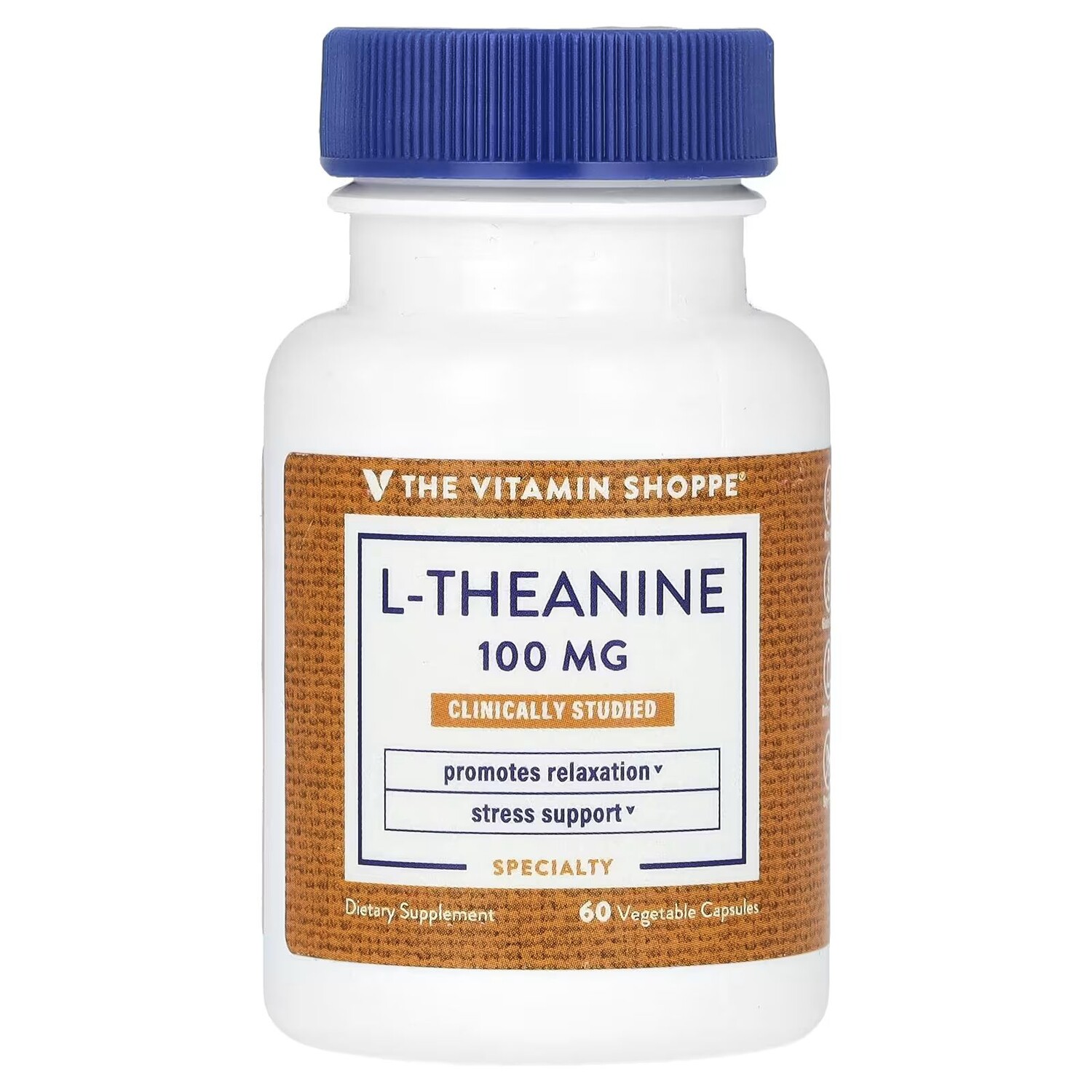 L-теанин, 100 мг, 60 растительных капсул The Vitamin Shoppe
L-теанин, 100 мг, 60 растительных капсул The Vitamin Shoppe