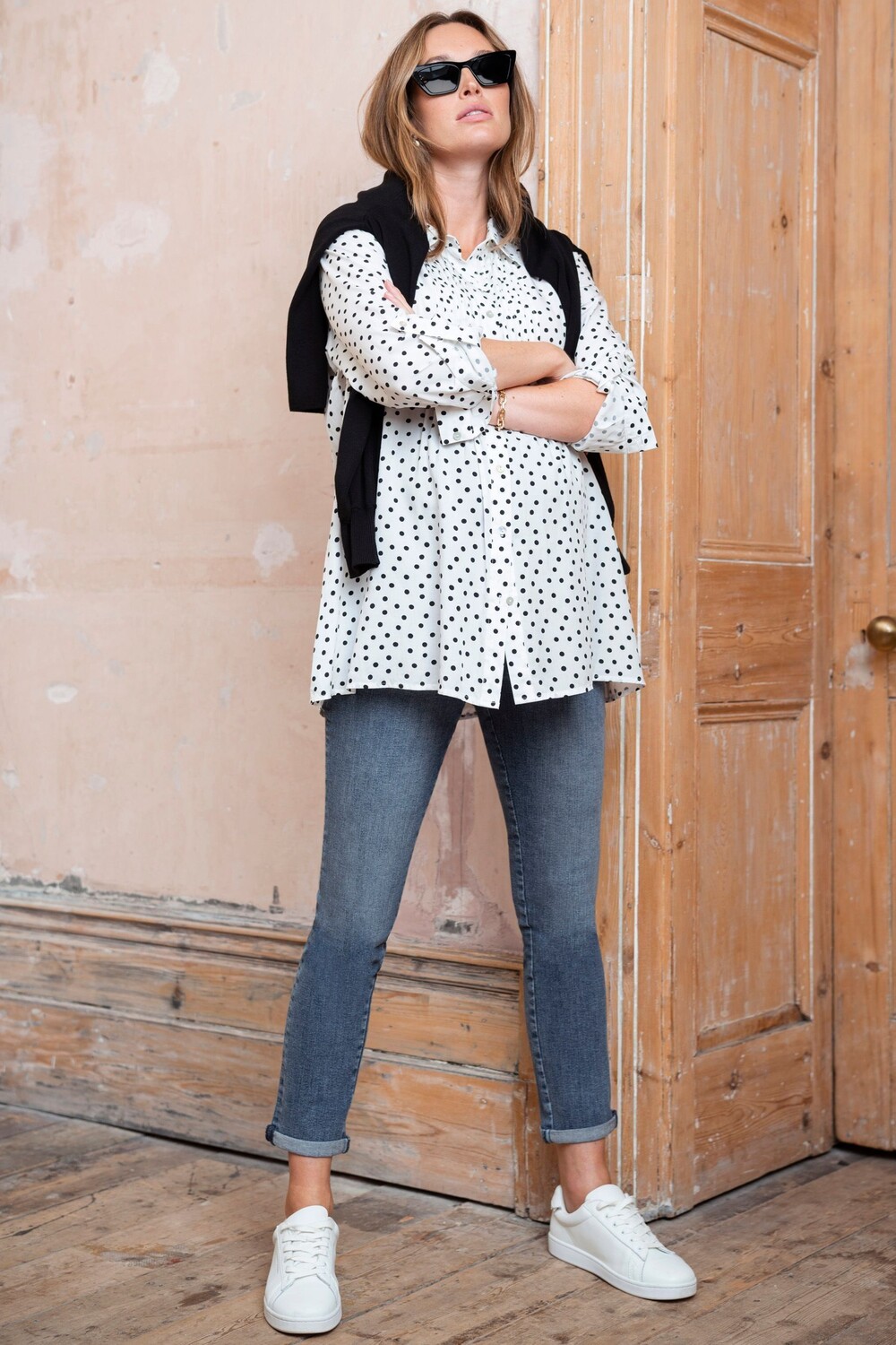 Джинсы свободного кроя закрывающие живот Seraphine, синий
Джинсы свободного кроя закрывающие живот Seraphine, синий