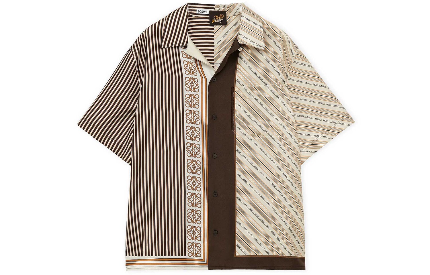 Рубашка мужская светло-бежевая Loewe, светло-бежевый 
Рубашка мужская светло-бежевая Loewe, светло-бежевый