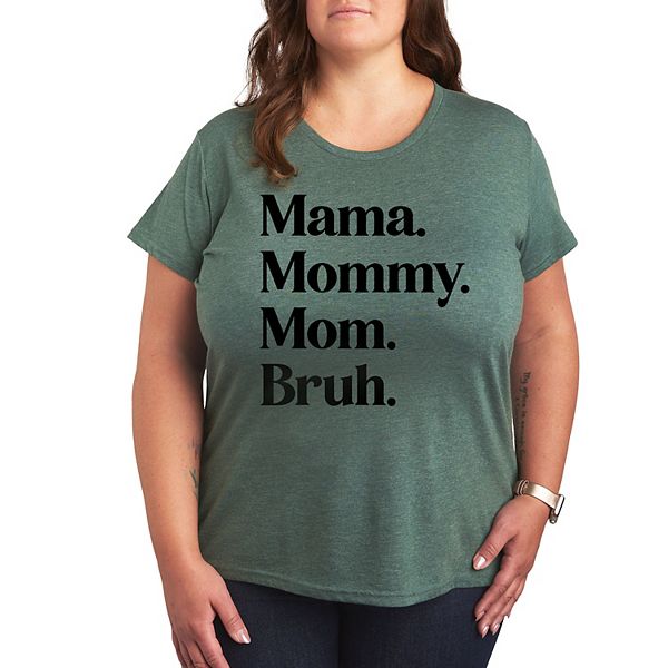 Футболка с принтом "Plus mama mommy mom bruh" Licensed Character, Heather Juniper
Футболка с принтом "Plus mama mommy mom bruh" Licensed Character, Heather Juniper