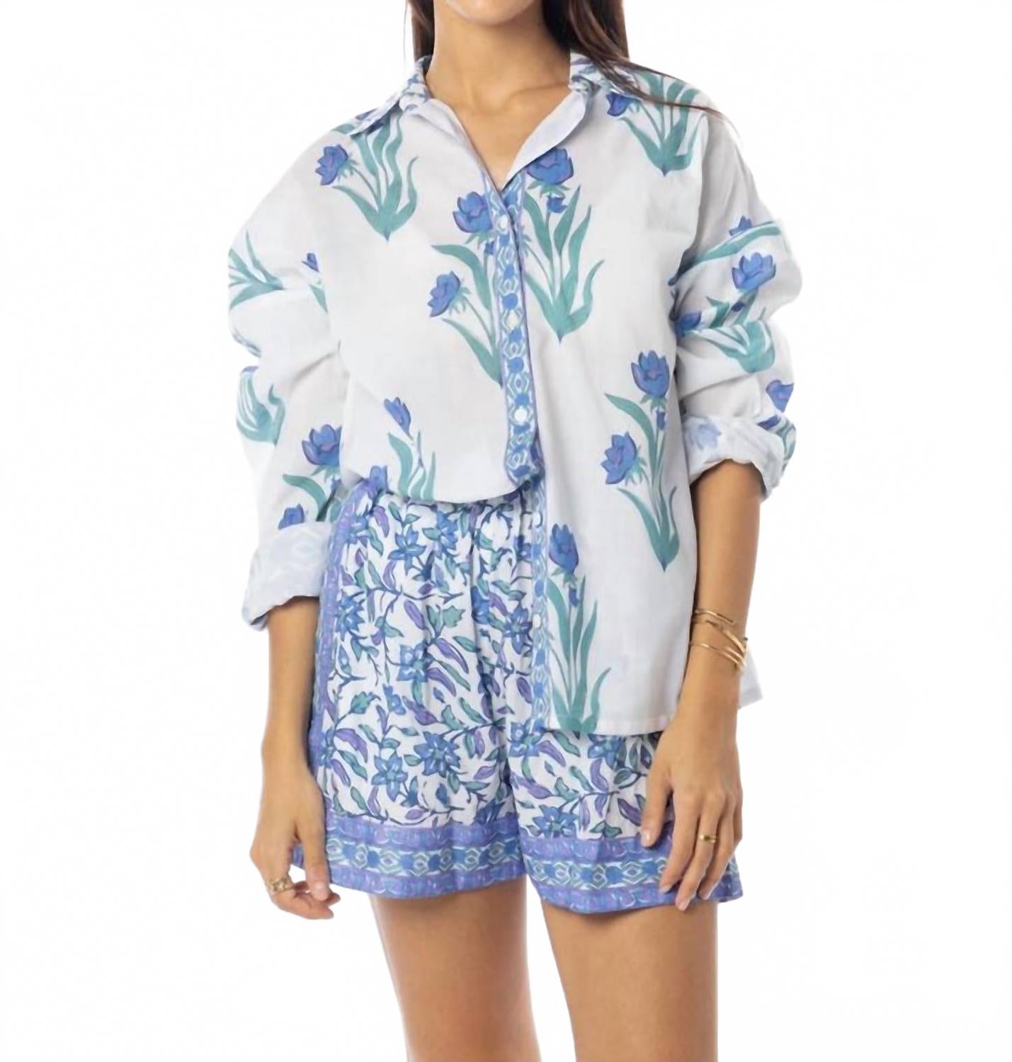 Блузка Robi в фиалковом жасмине Bindu, фиолетовый
Блузка Robi в фиалковом жасмине Bindu, фиолетовый