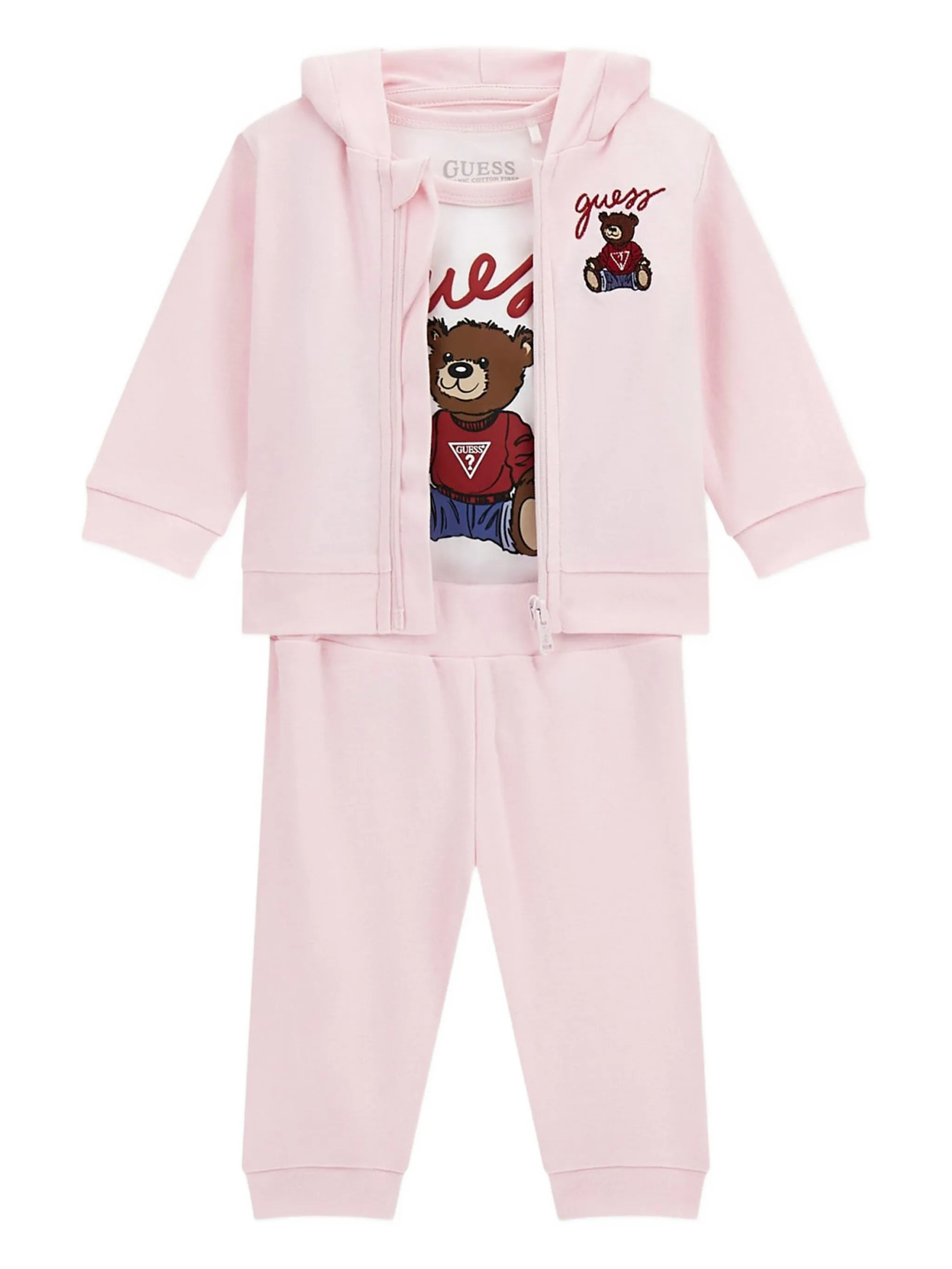 Спортивный костюм с принтом Teddy Bear Guess Kids, розовый
Спортивный костюм с принтом Teddy Bear Guess Kids, розовый