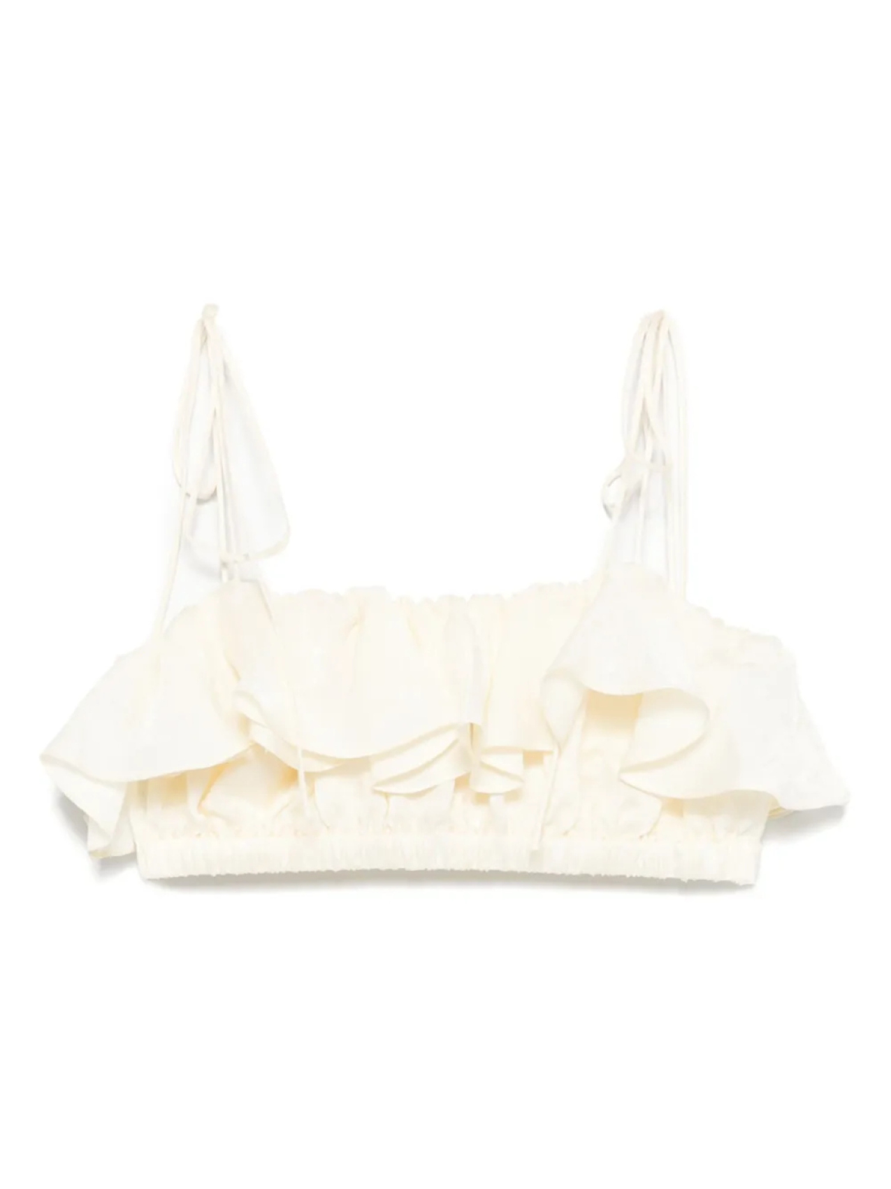 Льняной топ с оборками PNK, желтый
Льняной топ с оборками PNK, желтый