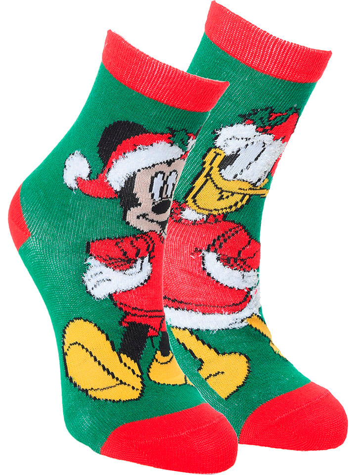 Носки Disney Mickey Mouse, зеленый 
Носки Disney Mickey Mouse, зеленый