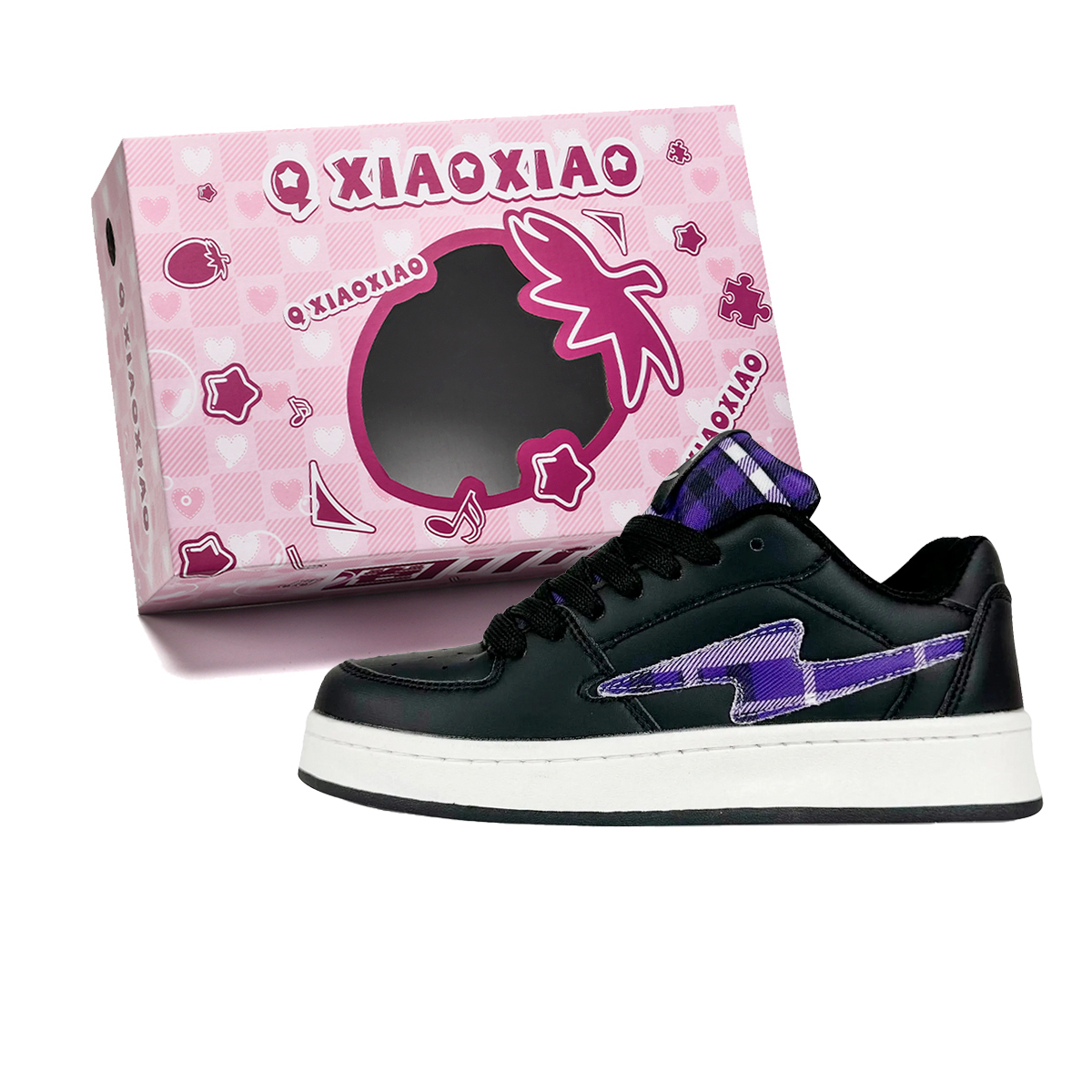 Circle small Легкие скейтерские кроссовки с поддержкой и балансом покрытия низкие унисекс черно-фиолетовая клетка, цвет Black Purple Plaid
Circle small Легкие скейтерские кроссовки с поддержкой и балансом покрытия низкие унисекс черно-фиолетовая клетка, цвет Black Purple Plaid