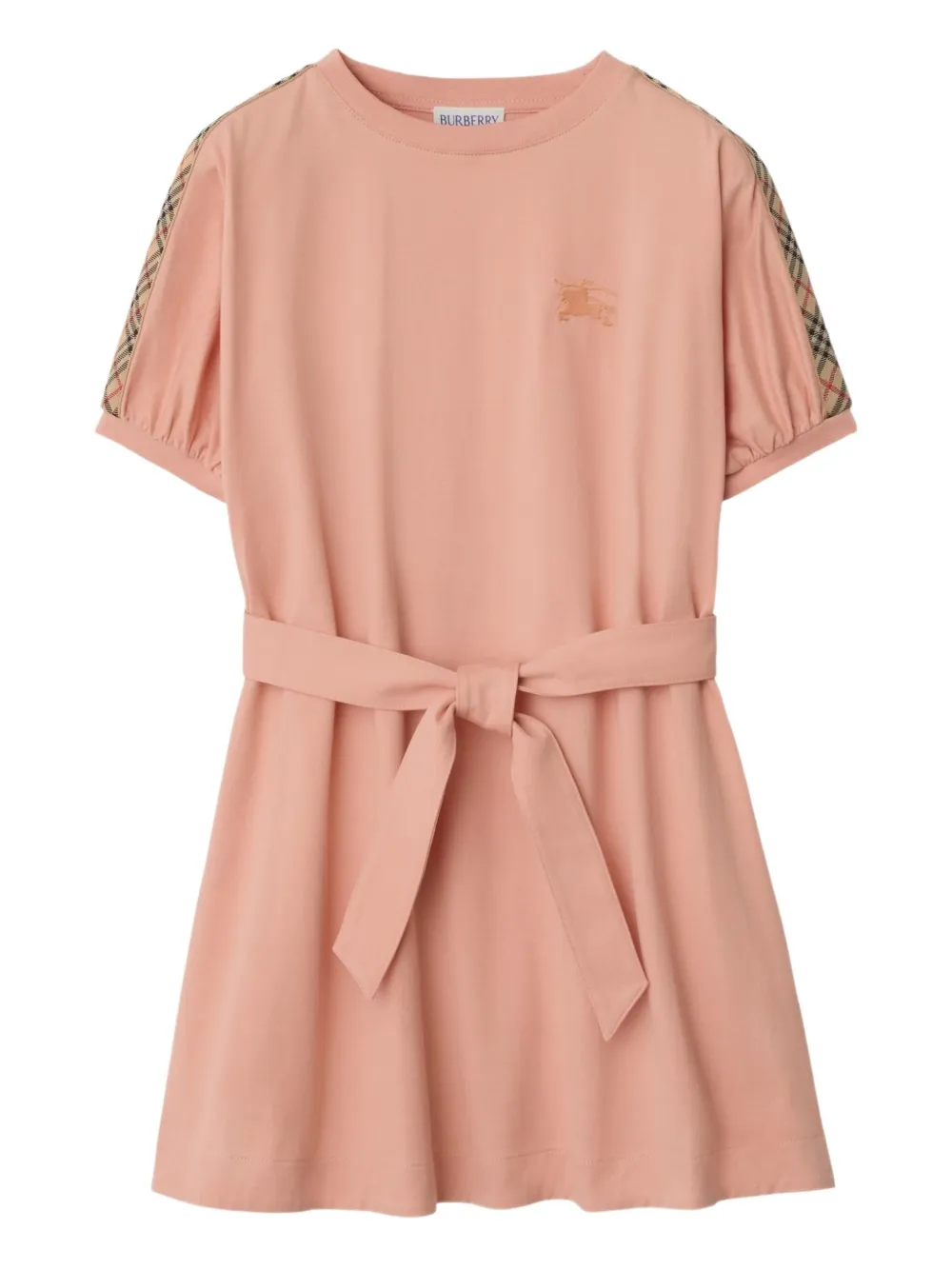 Платье с декором Equestian Knight Burberry Kids, розовый
Платье с декором Equestian Knight Burberry Kids, розовый