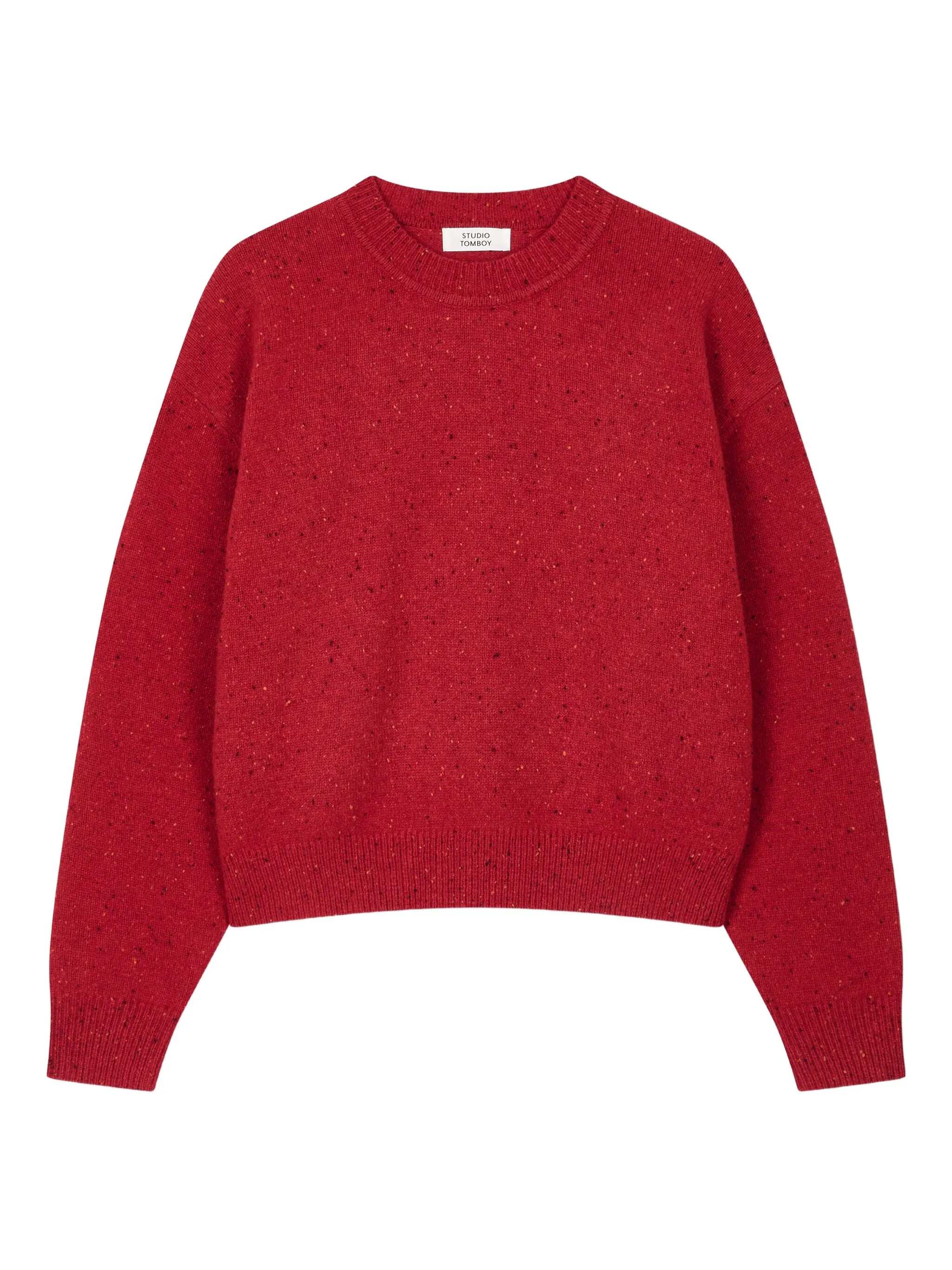 Свитер в мелкую точку Tomboy, красный
Свитер в мелкую точку Tomboy, красный