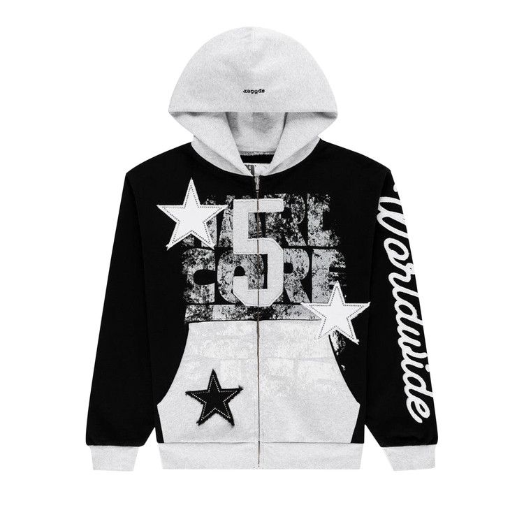 Толстовка Sp5der Triple 5 Stitch Zip Up, Black
Толстовка Sp5der Triple 5 Stitch Zip Up, Black