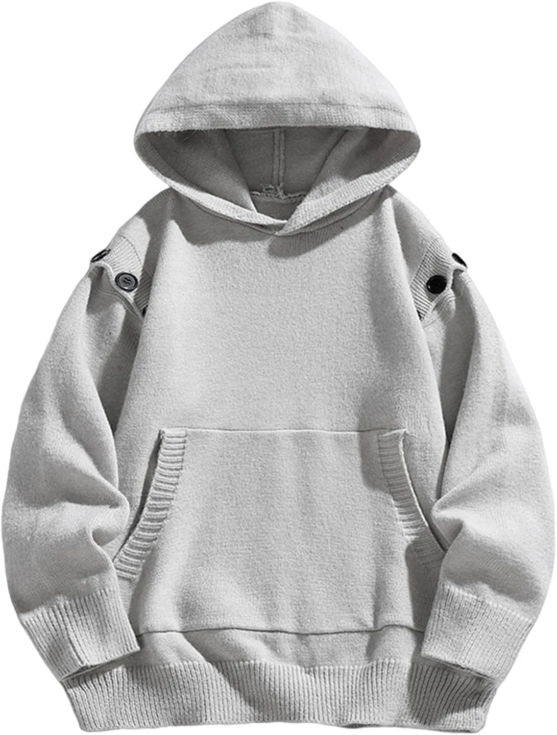 Мужской свитер с капюшоном и съемными рукавами, свободный крой Cambkatl
Мужской свитер с капюшоном и съемными рукавами, свободный крой Cambkatl