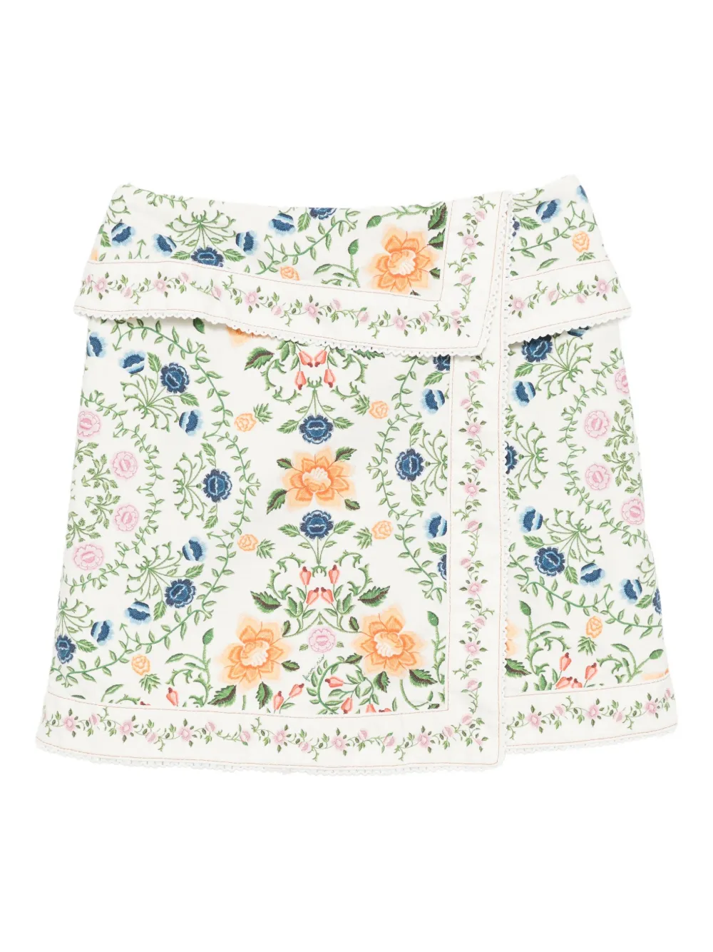 Юбка с цветочным принтом в народном стиле FARM Rio, нейтральный
Юбка с цветочным принтом в народном стиле FARM Rio, нейтральный