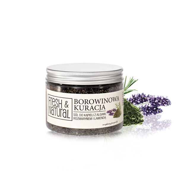 Соль для ванн с торфом, 500 г Fresh & Natural
Соль для ванн с торфом, 500 г Fresh & Natural