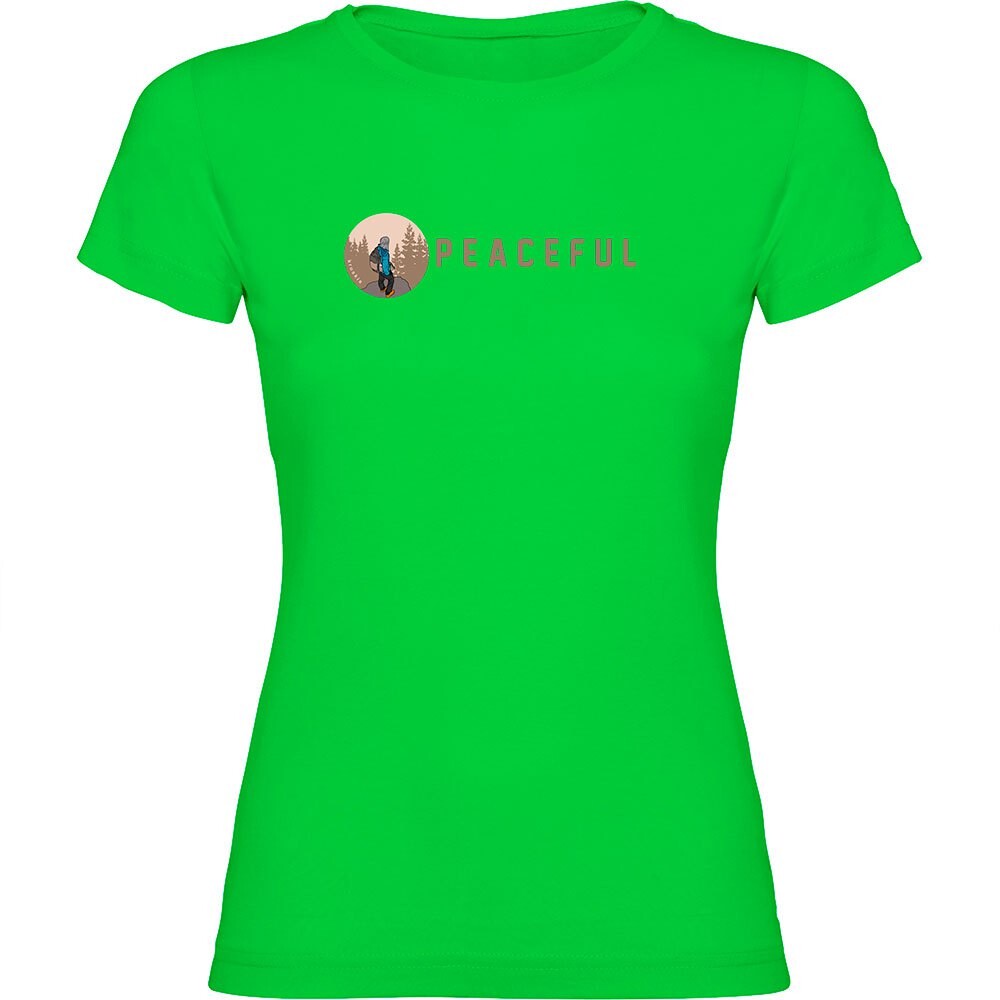 Футболка с коротким рукавом Kruskis Peaceful, зеленый 
Футболка с коротким рукавом Kruskis Peaceful, зеленый