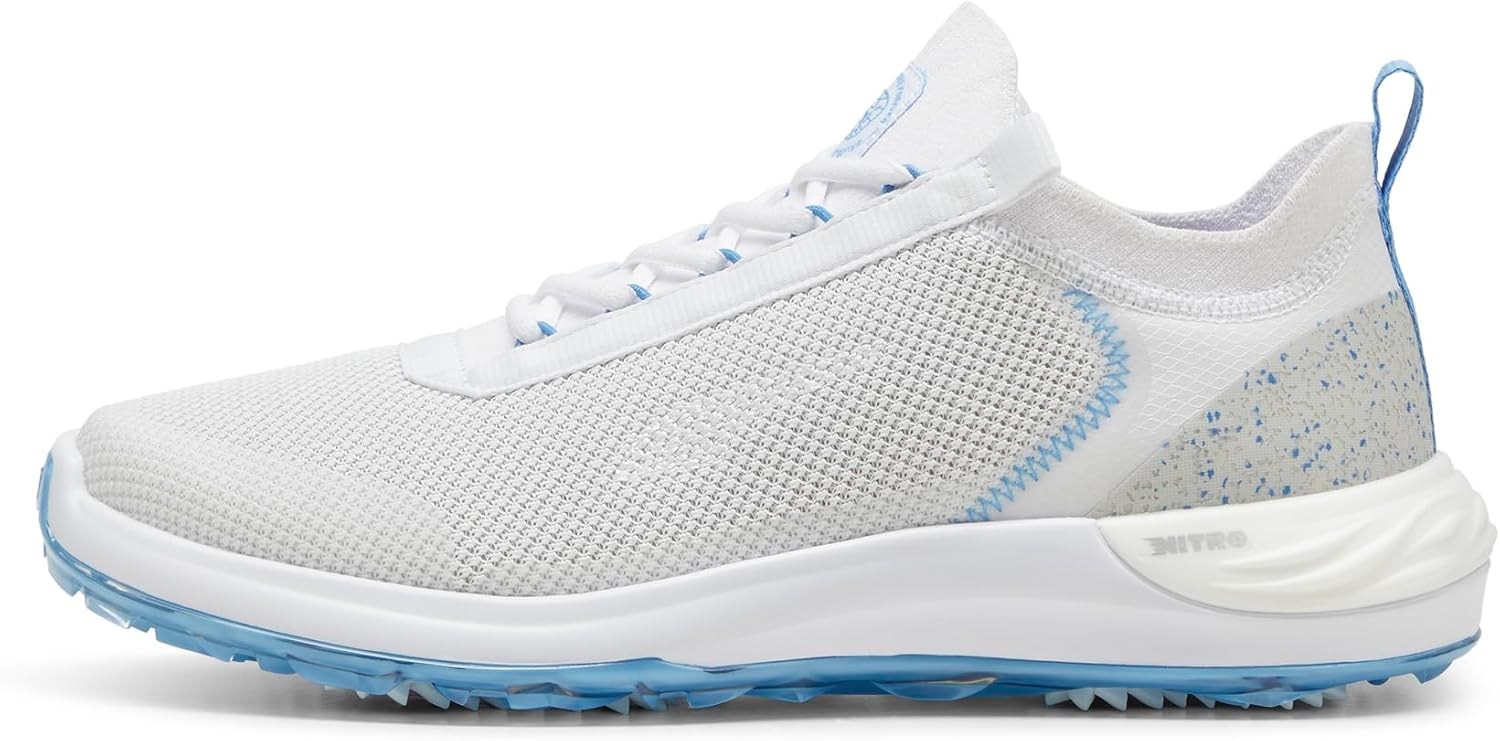 Мужские гольф-кроссовки Puma PHANTOMCAT Nitro, белый/синий
Мужские гольф-кроссовки Puma PHANTOMCAT Nitro, белый/синий