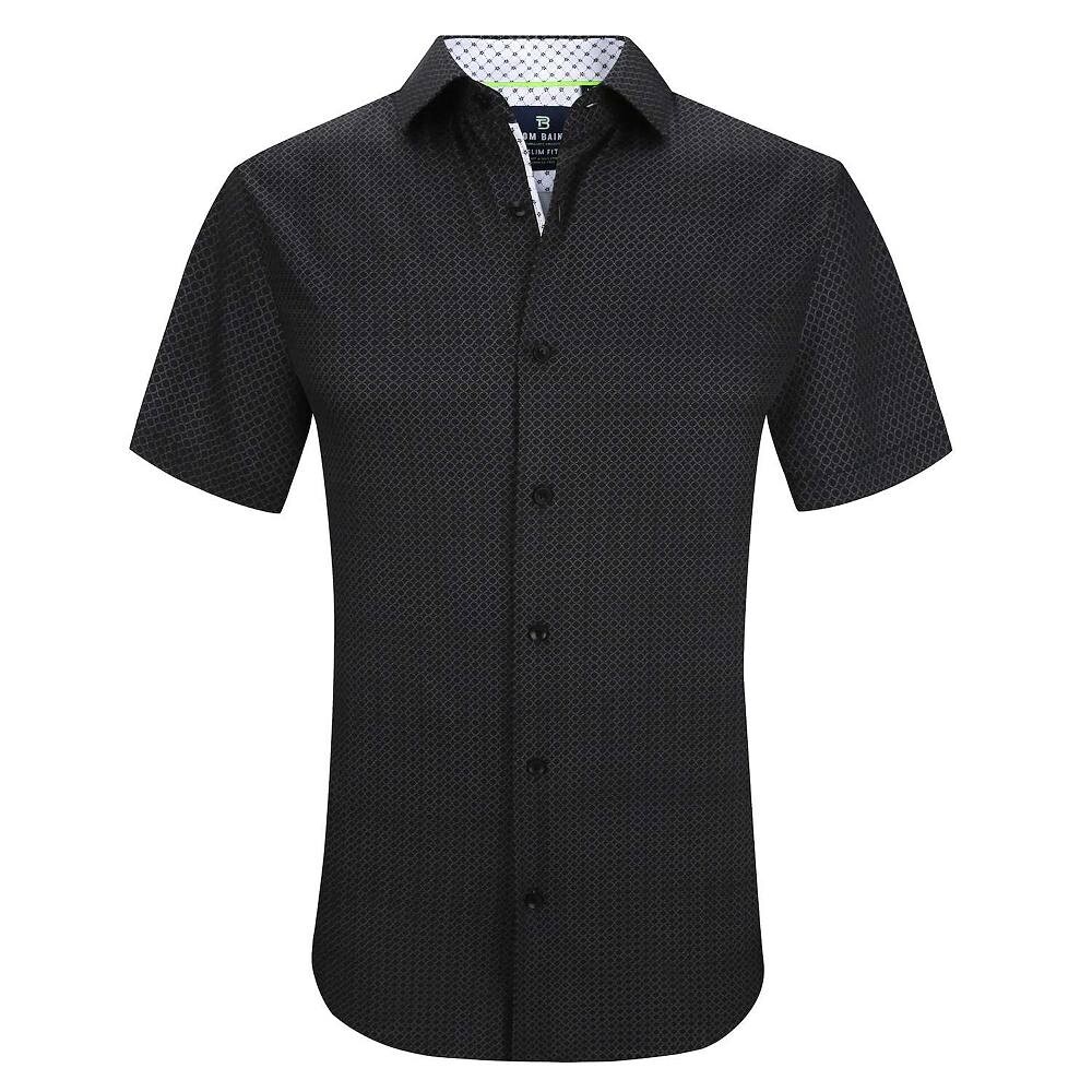 Tom Baine Slim Fit с короткими рукавами, эластичная пуговица на пуговицах, черный
Tom Baine Slim Fit с короткими рукавами, эластичная пуговица на пуговицах, черный