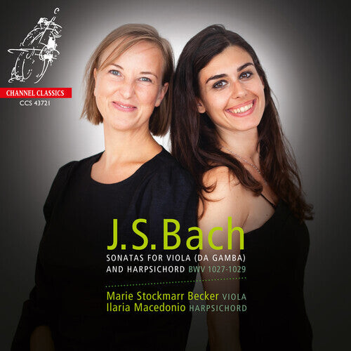 CD диск Becker, Marie Stockmarr / Macedonio, Ilaria: Bach: Sonatas for Viola (da Gamba) and Harpsichord BWV 1027-1029
CD диск Becker, Marie Stockmarr / Macedonio, Ilaria: Bach: Sonatas for Viola (da Gamba) and Harpsichord BWV 1027-1029