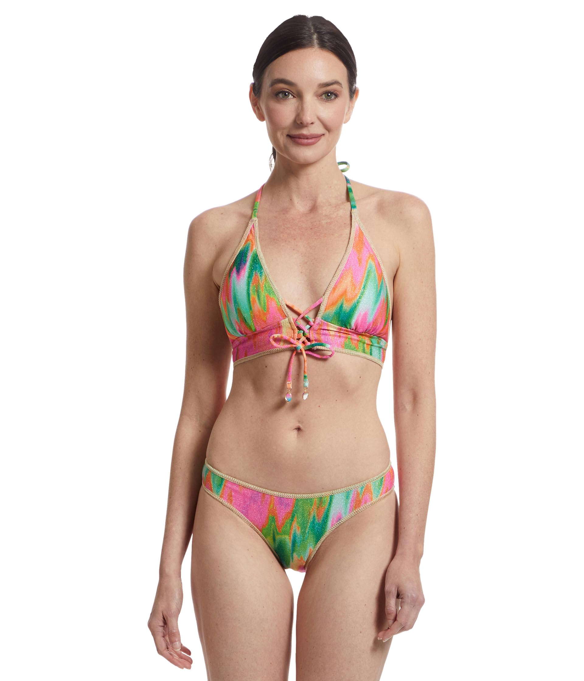 Пляжный топ BECCA Mirage Mira Corset Halter Top, Mutlicolor
Пляжный топ BECCA Mirage Mira Corset Halter Top, Mutlicolor