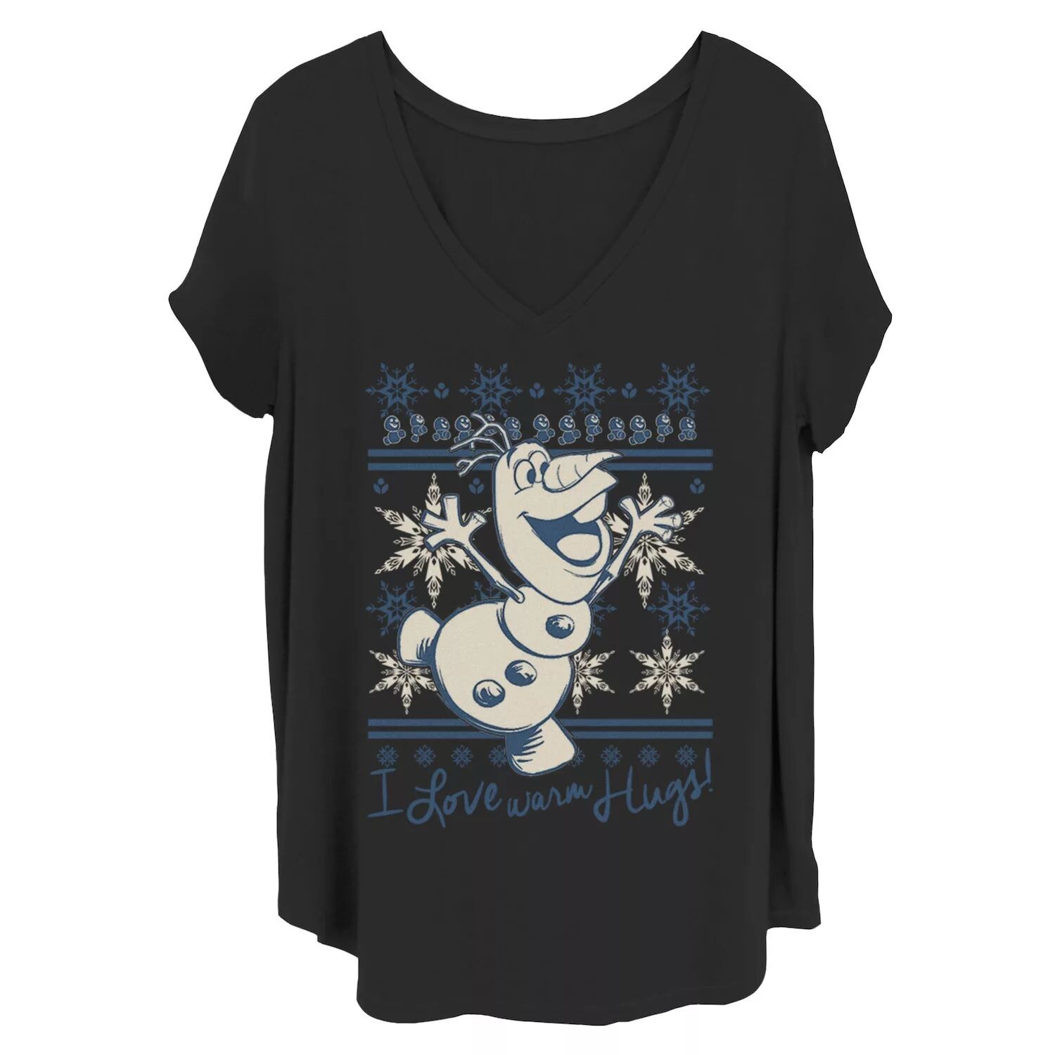 Футболка Juniors' Plus Disney Frozen Olaf с узором I Love Warm Hugs Licensed Character
Футболка Juniors' Plus Disney Frozen Olaf с узором I Love Warm Hugs Licensed Character
