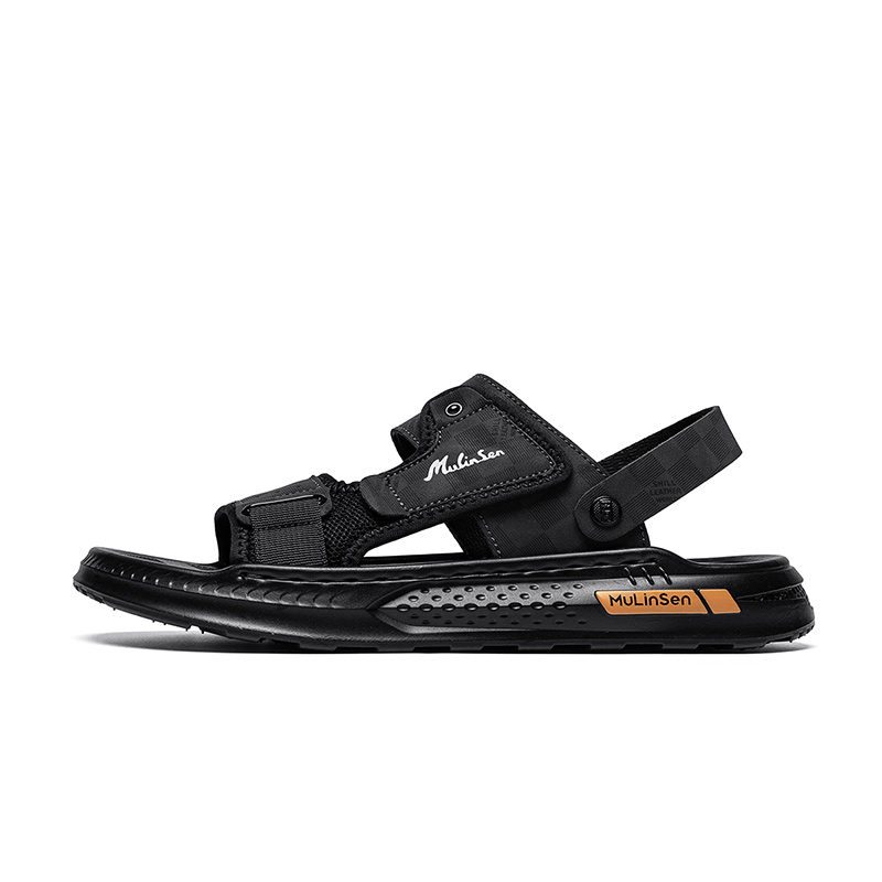 Mulinsen Пляжные сандалии мужские коричневые/серые/чёрные — чёрные, цвет Black
Mulinsen Пляжные сандалии мужские коричневые/серые/чёрные — чёрные, цвет Black