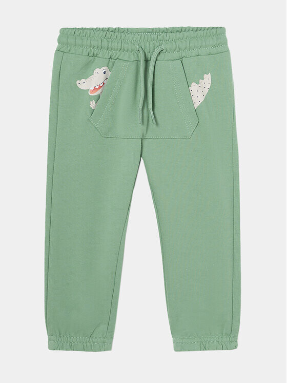 Спортивные брюки стандартного кроя Mayoral, зеленый
Спортивные брюки стандартного кроя Mayoral, зеленый