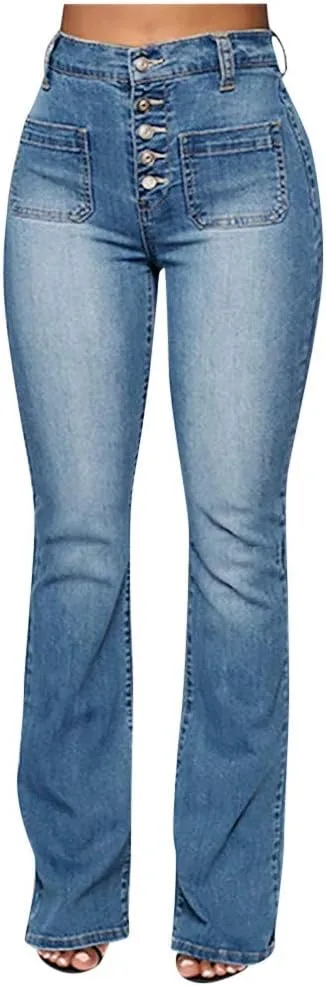 Женские джинсы с высокой талией и расклешенным низом Vintage Stretch Bootcut CAOQAO
Женские джинсы с высокой талией и расклешенным низом Vintage Stretch Bootcut CAOQAO