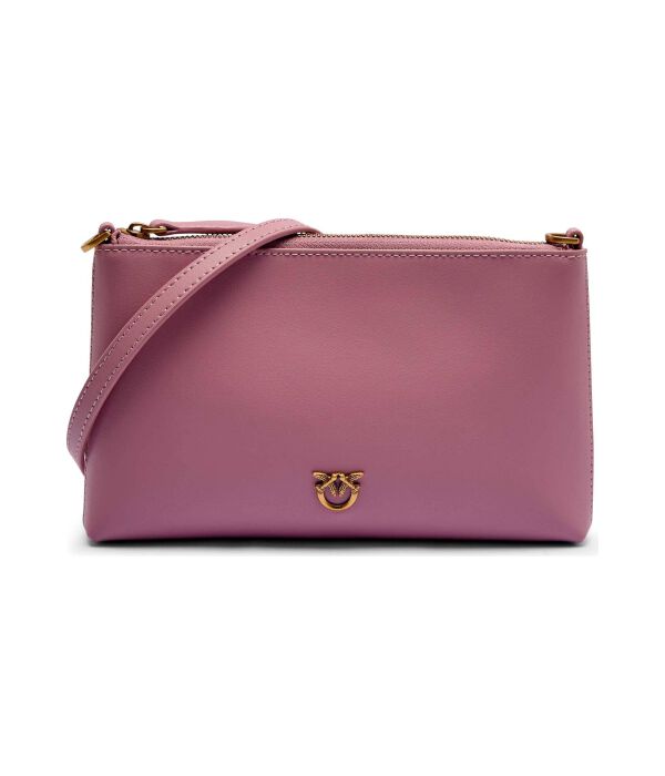 Кожаная сумочка плоская горизонтальная мини Pinko, лавандовый
Кожаная сумочка плоская горизонтальная мини Pinko, лавандовый