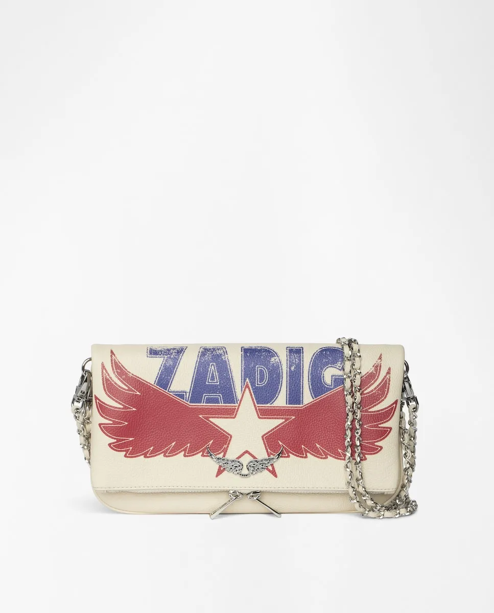 Белая рок-сумка через плечо Zadig & Voltaire, белый
Белая рок-сумка через плечо Zadig & Voltaire, белый