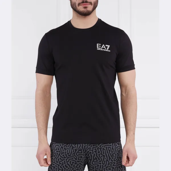 Футболка стандартного кроя Ea7, черный
Футболка стандартного кроя Ea7, черный