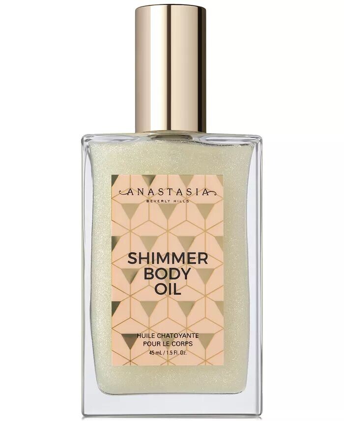 Масло для тела с мерцающим эффектом Anastasia Beverly Hills, цвет Shimmer Body Oil
Масло для тела с мерцающим эффектом Anastasia Beverly Hills, цвет Shimmer Body Oil