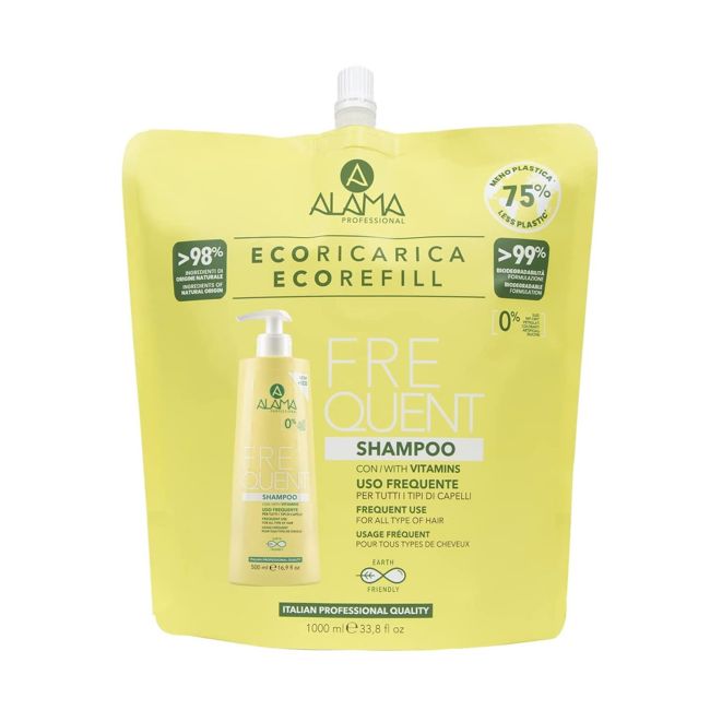 Профессиональный шампунь для частого мытья волос Alama, 1000 мл
Профессиональный шампунь для частого мытья волос Alama, 1000 мл