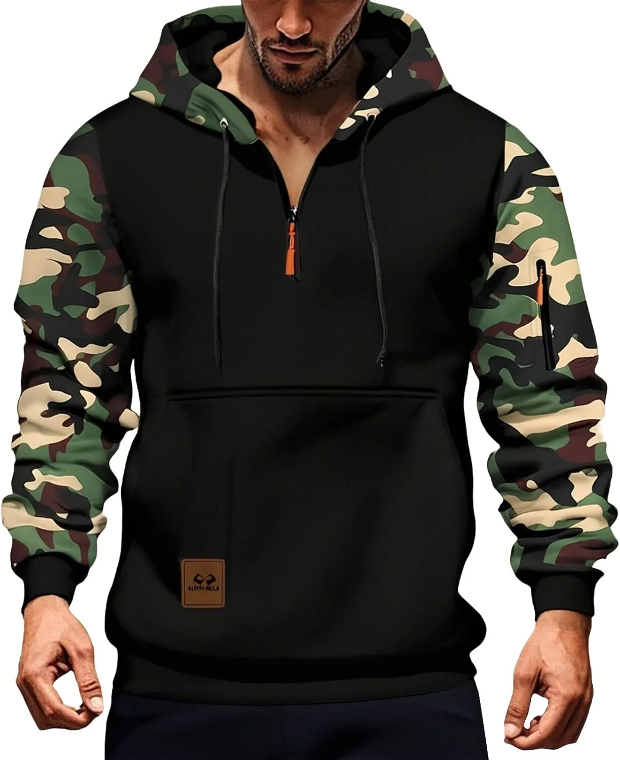 Толстовка ZYXTIM с капюшоном и молнией, теплая, для осени и зимы
Толстовка ZYXTIM с капюшоном и молнией, теплая, для осени и зимы