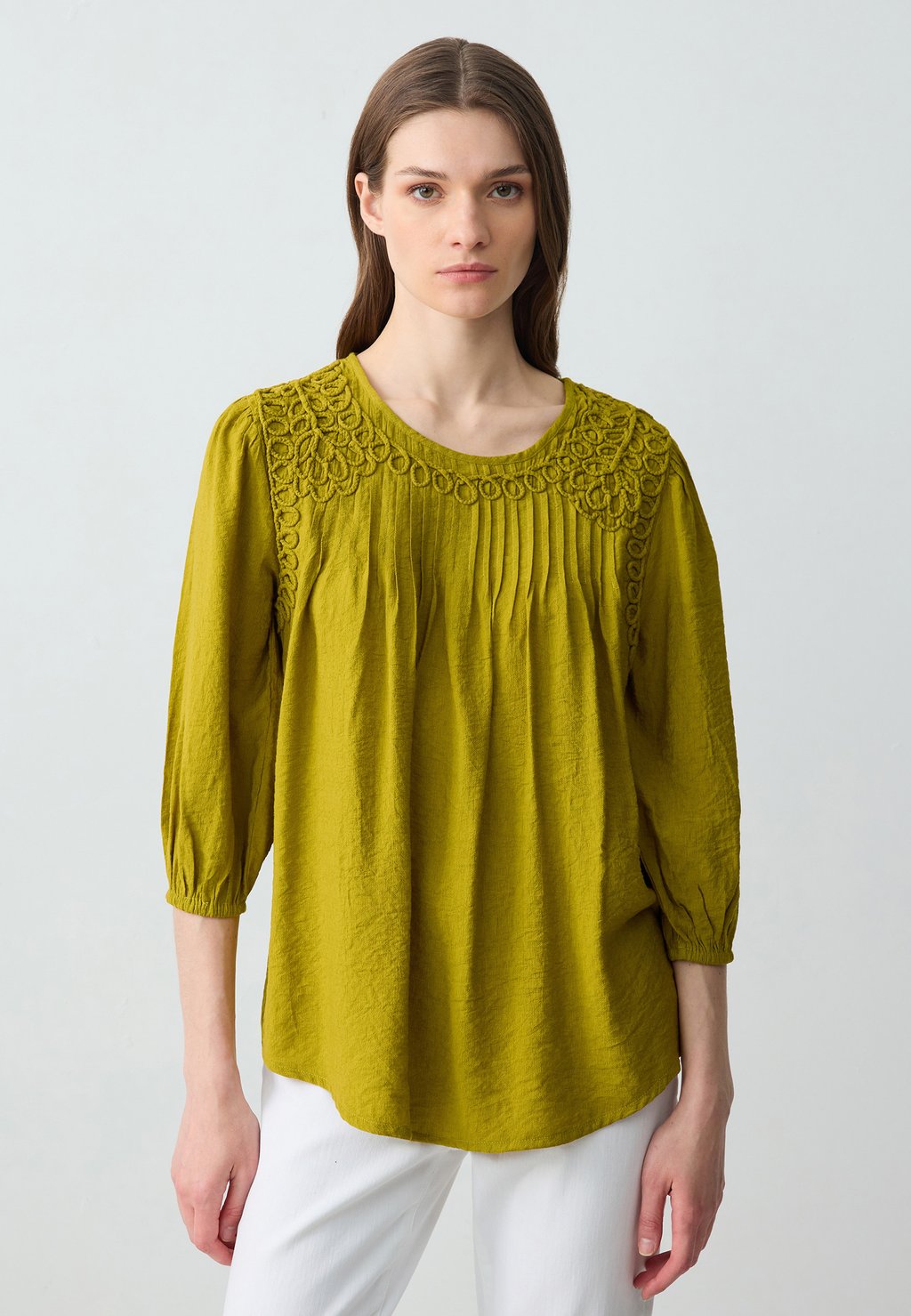 Блуза LOOSE FIT CREW NECK Jimmy Key, зеленый
Блуза LOOSE FIT CREW NECK Jimmy Key, зеленый