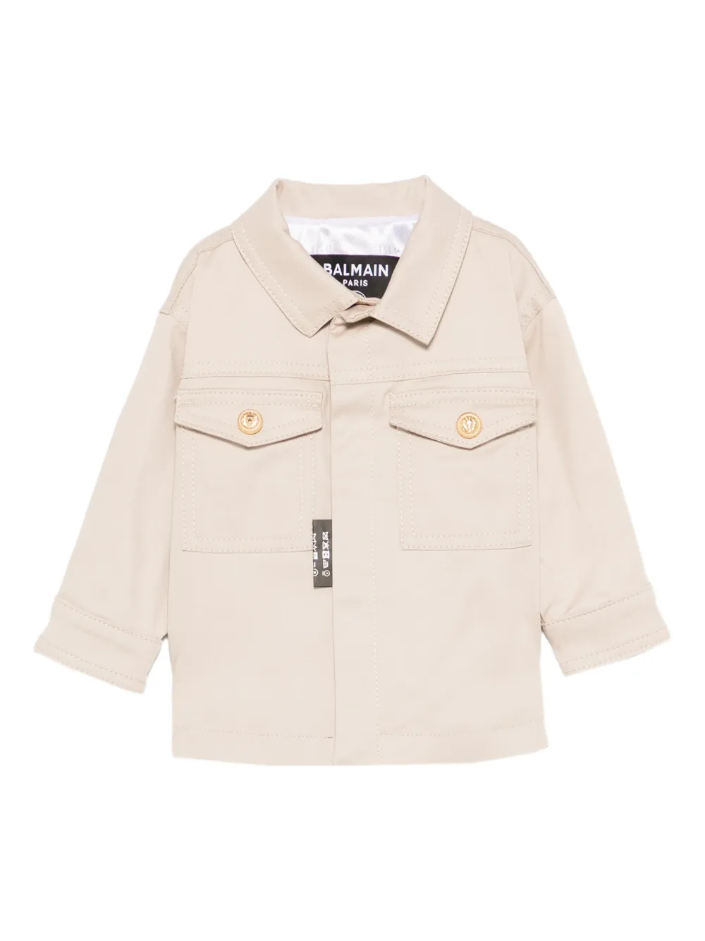 Пиджак с клапанными карманами Balmain Kids, бежевый
Пиджак с клапанными карманами Balmain Kids, бежевый